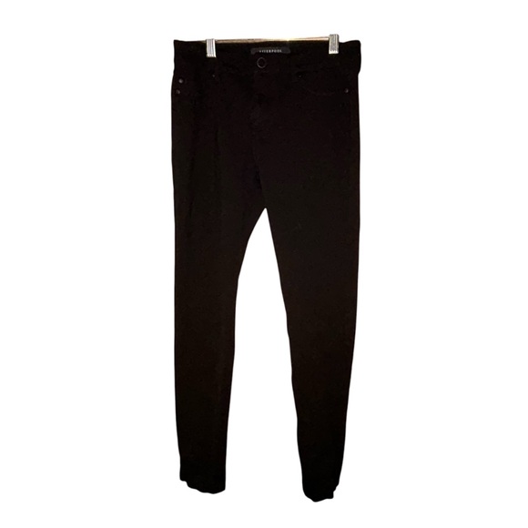 Liverpool Jeans Co Black Ponte Pants Stretch‎ Women’s Size 4 27 - Picture 1 of 8